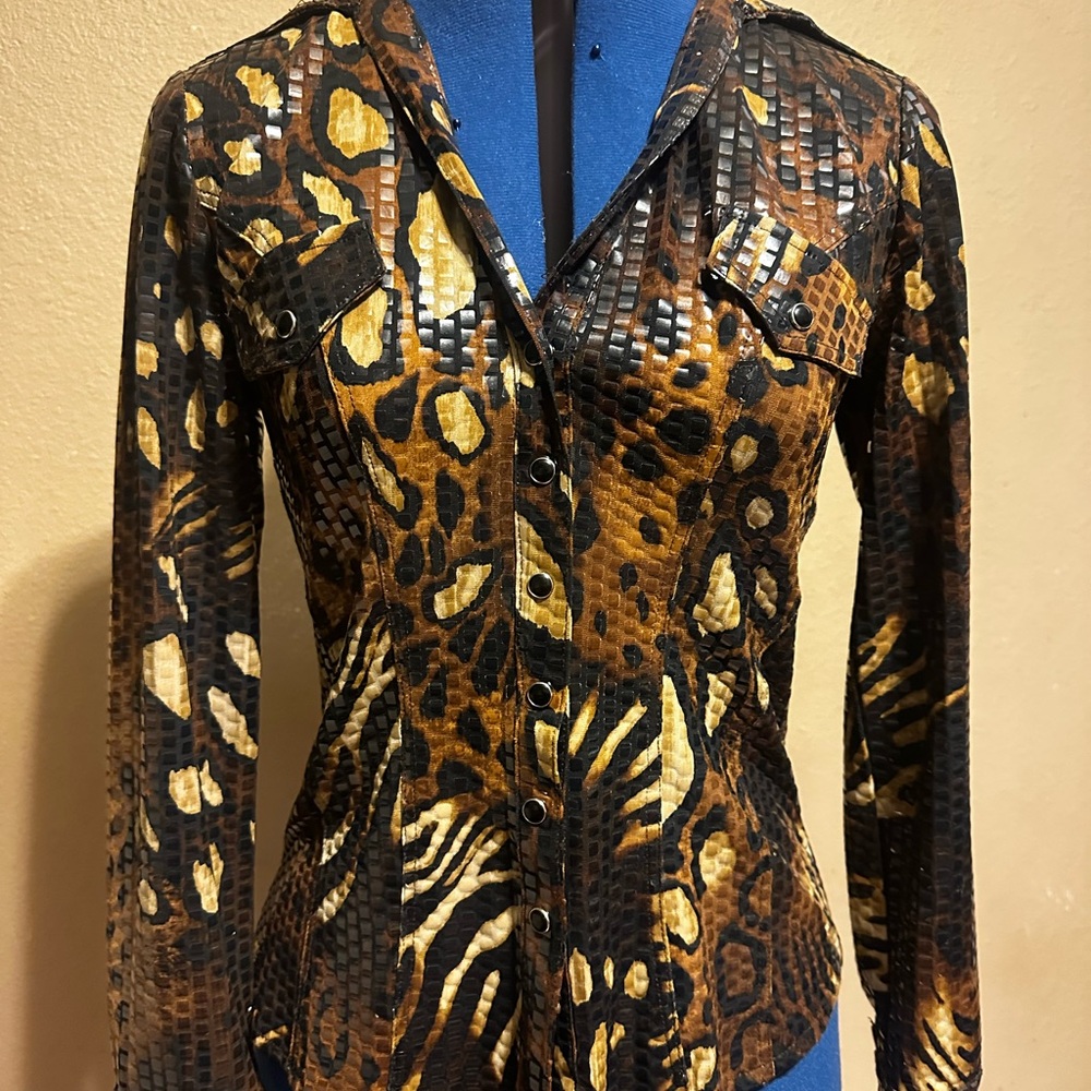 Animal Print Women's Jacket